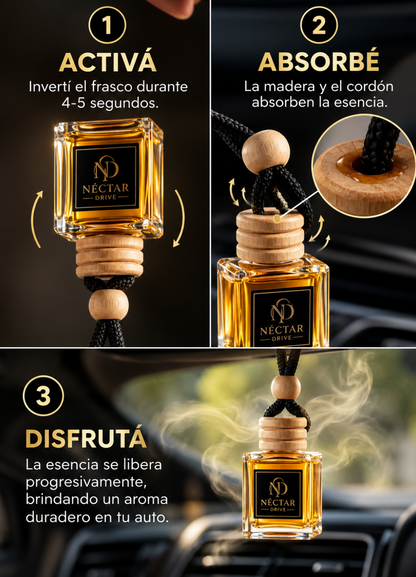 NÉCTAR DRIVE · PERFUMERÍA AUTOMOTOR